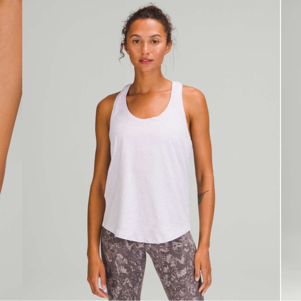 Lululemon Love Tank Heathered Lavender Dew Purple